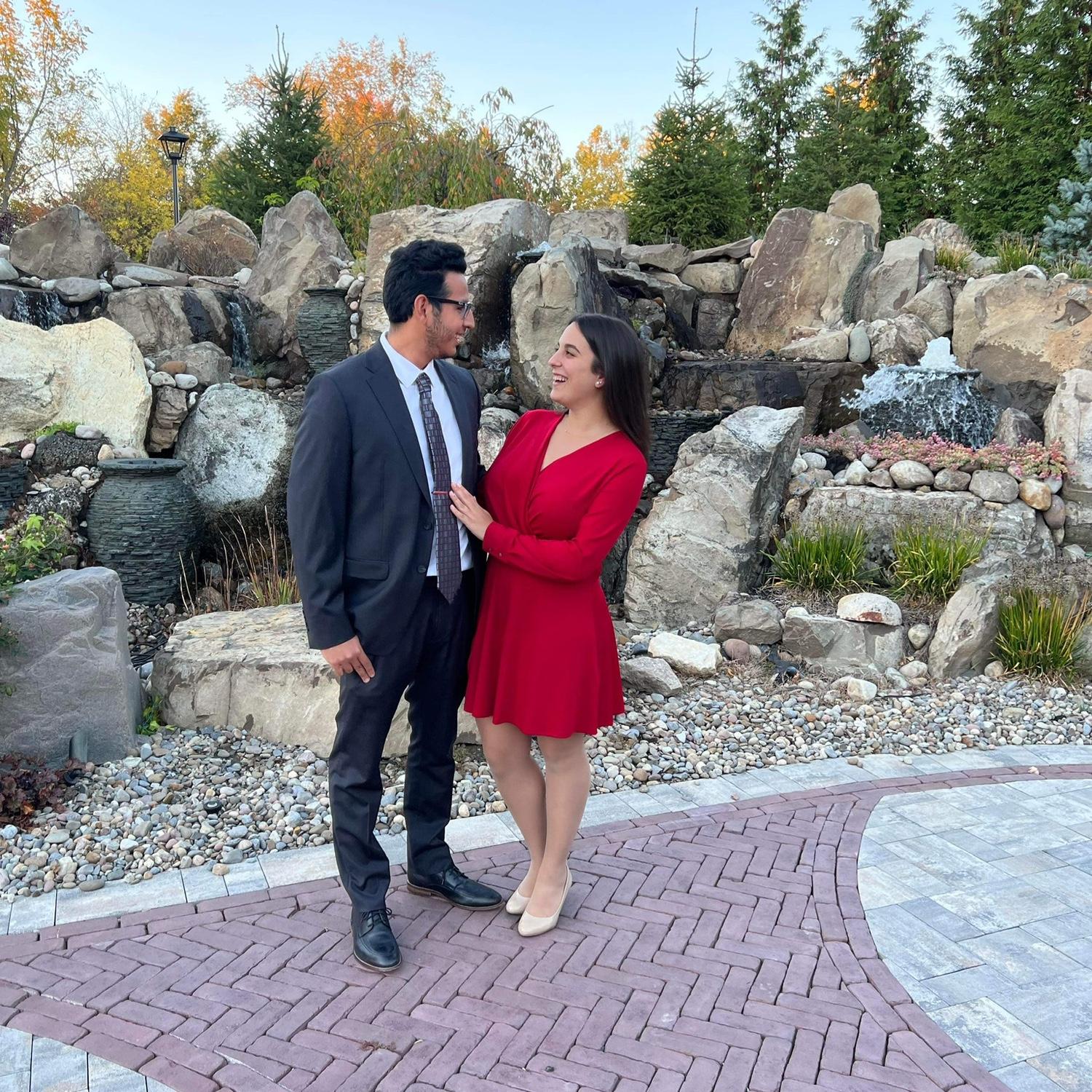 2022 - Joe and Julia at work event!