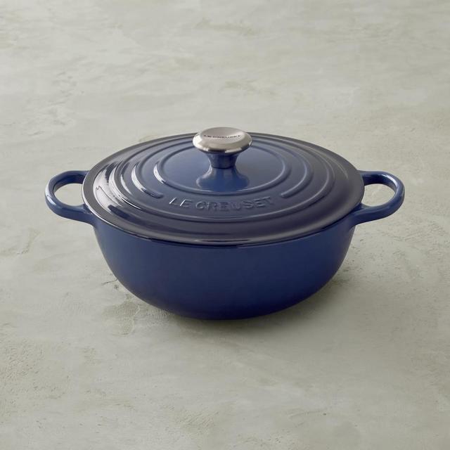 Le Creuset Cast-Iron Soup Pot, 4 1/2-Qt., Lapis