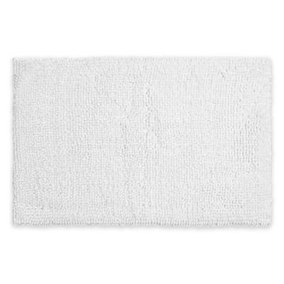 Home Dynamix Ultimate Luxury Solid 21" x 34" Bath Mat in White