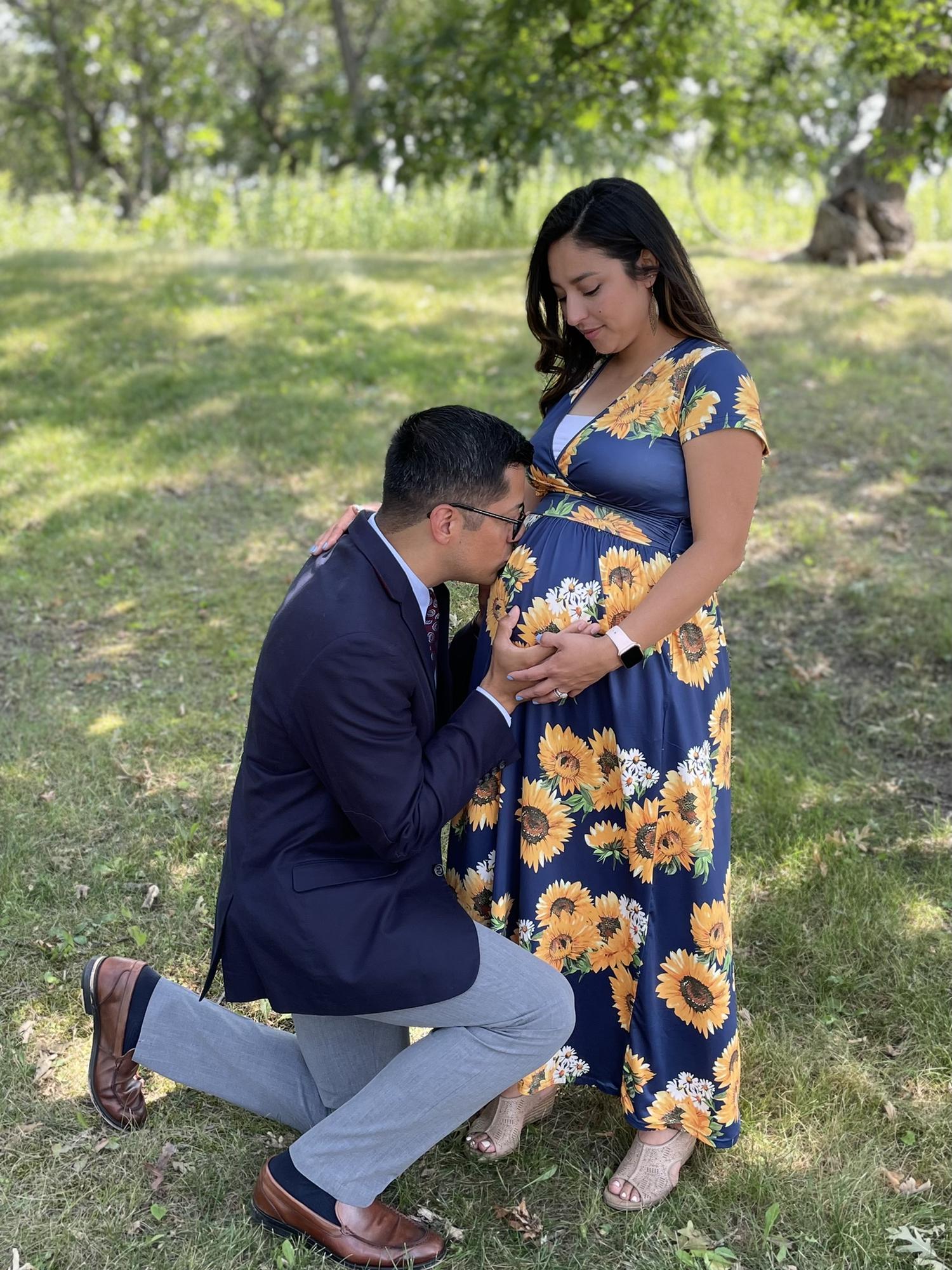 August 2021, Miller Beach 
Jose was especially excited to finally meet his babygirl 💙