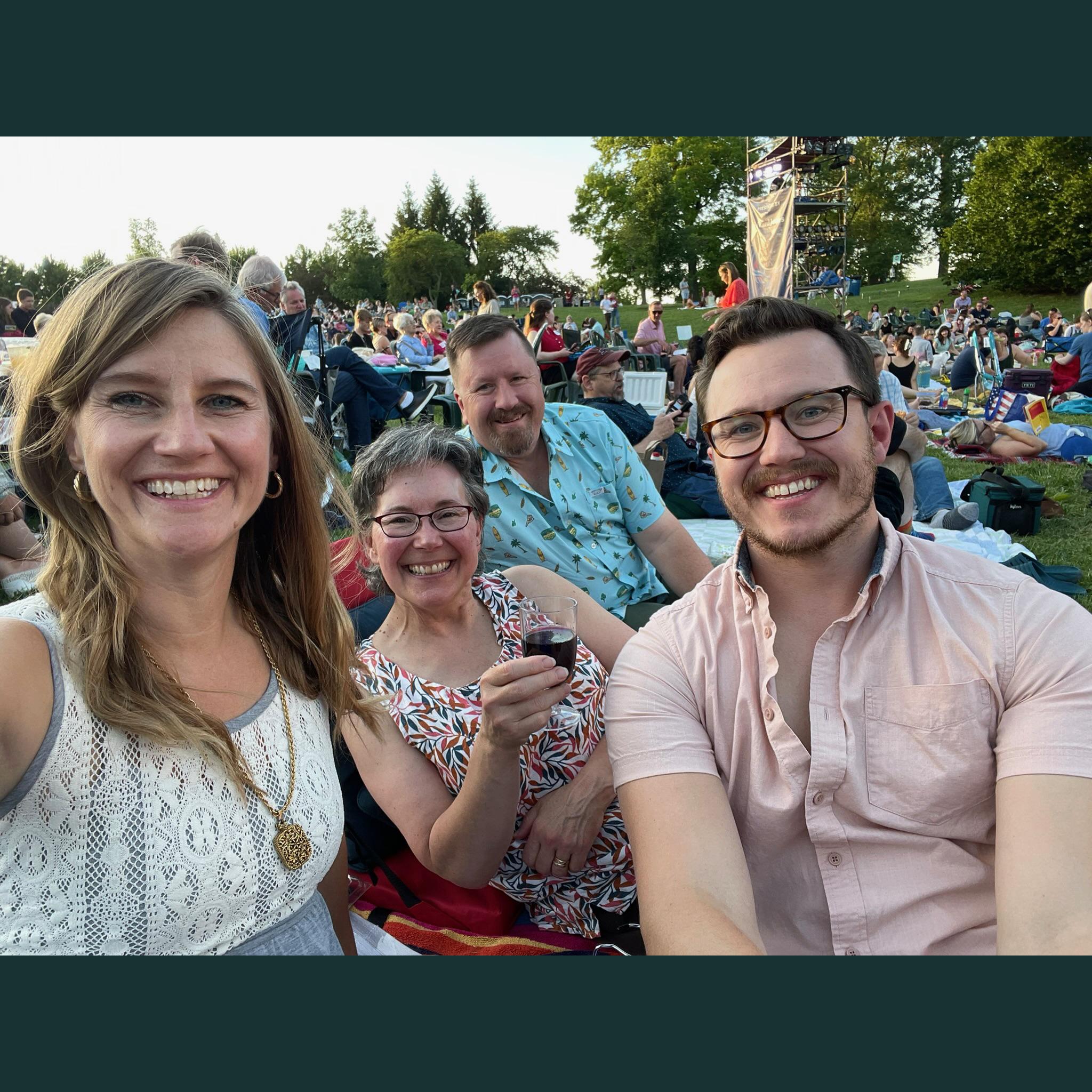 We love Shakespeare in Forest Park.