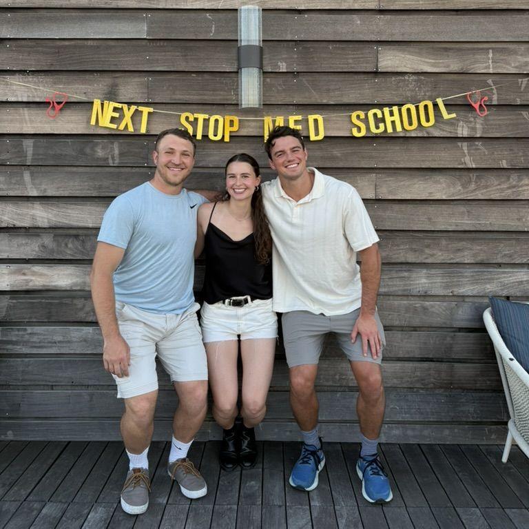 Jesse's going to med school party!