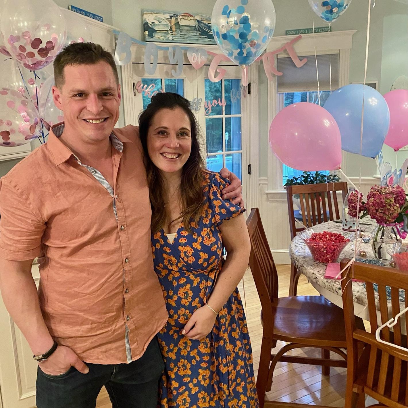 Gender reveal party for Everleigh!