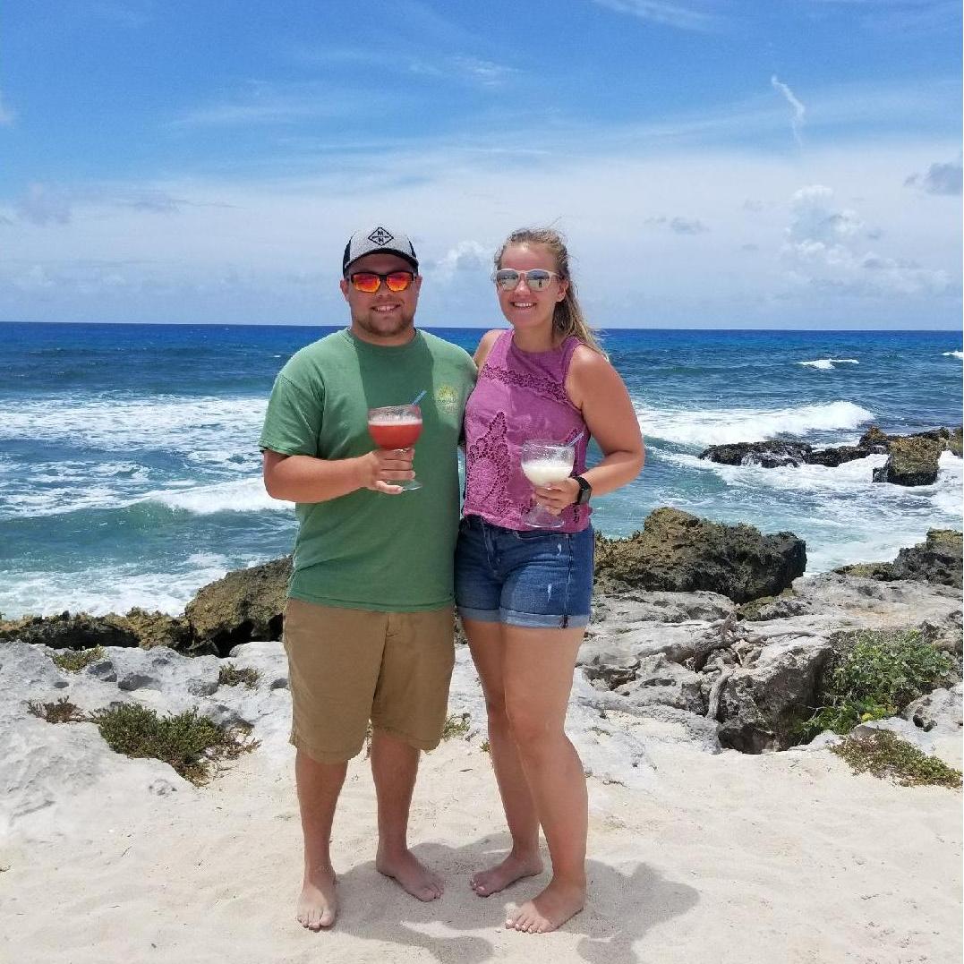 Our first vacation together- Cozumel, Mexico! (July, 2019)