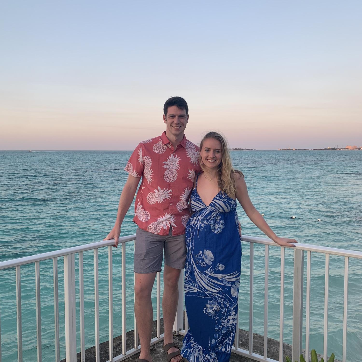 Took a trip to Nassau, Bahamas with Grandma and Grandpa Reimann.