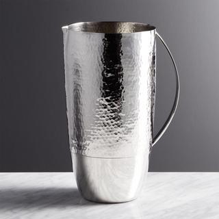 Graham Hammered Metal Pitcher