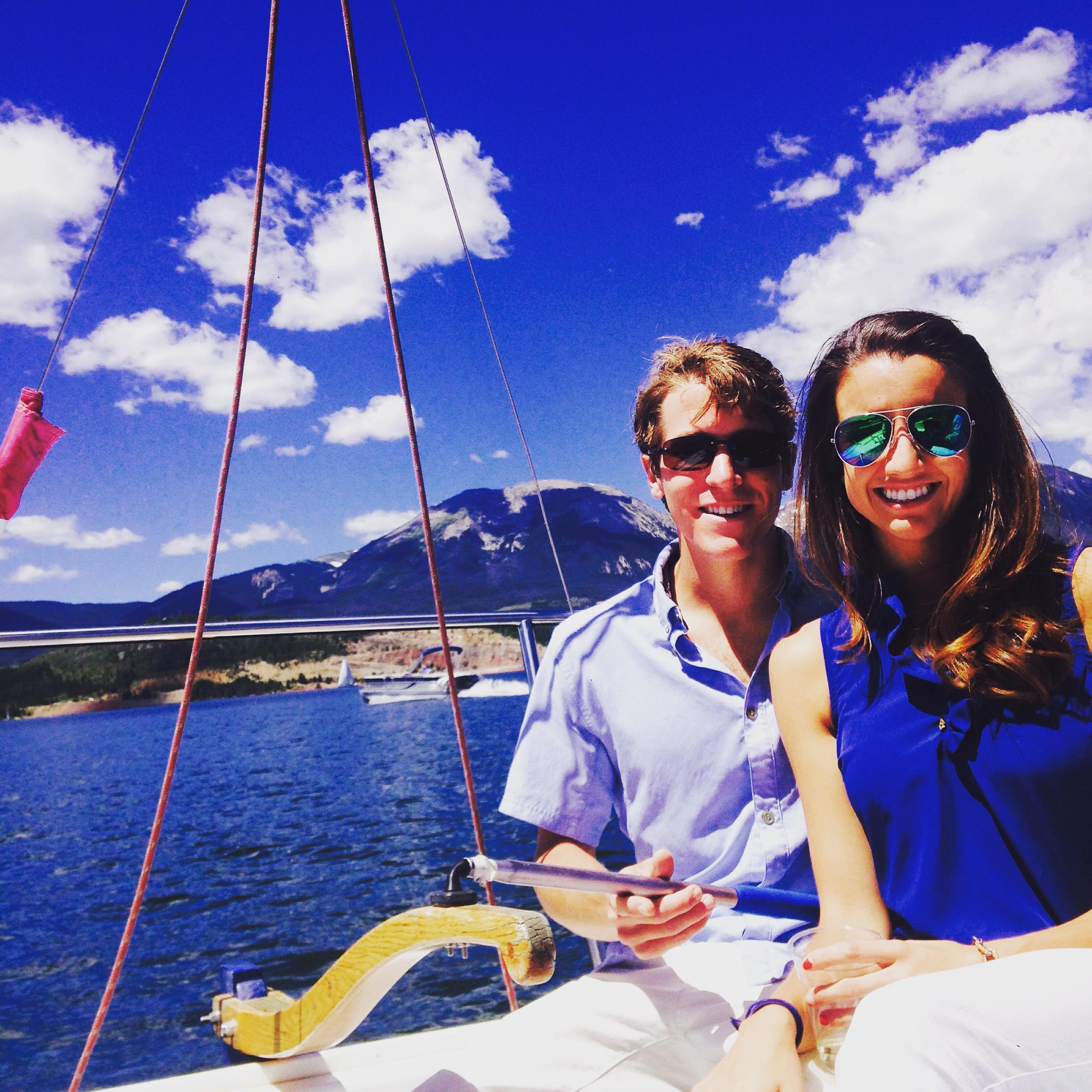 Matt's summer internship had its perks way back when.
Lake Dillon, CO - Summer 2015