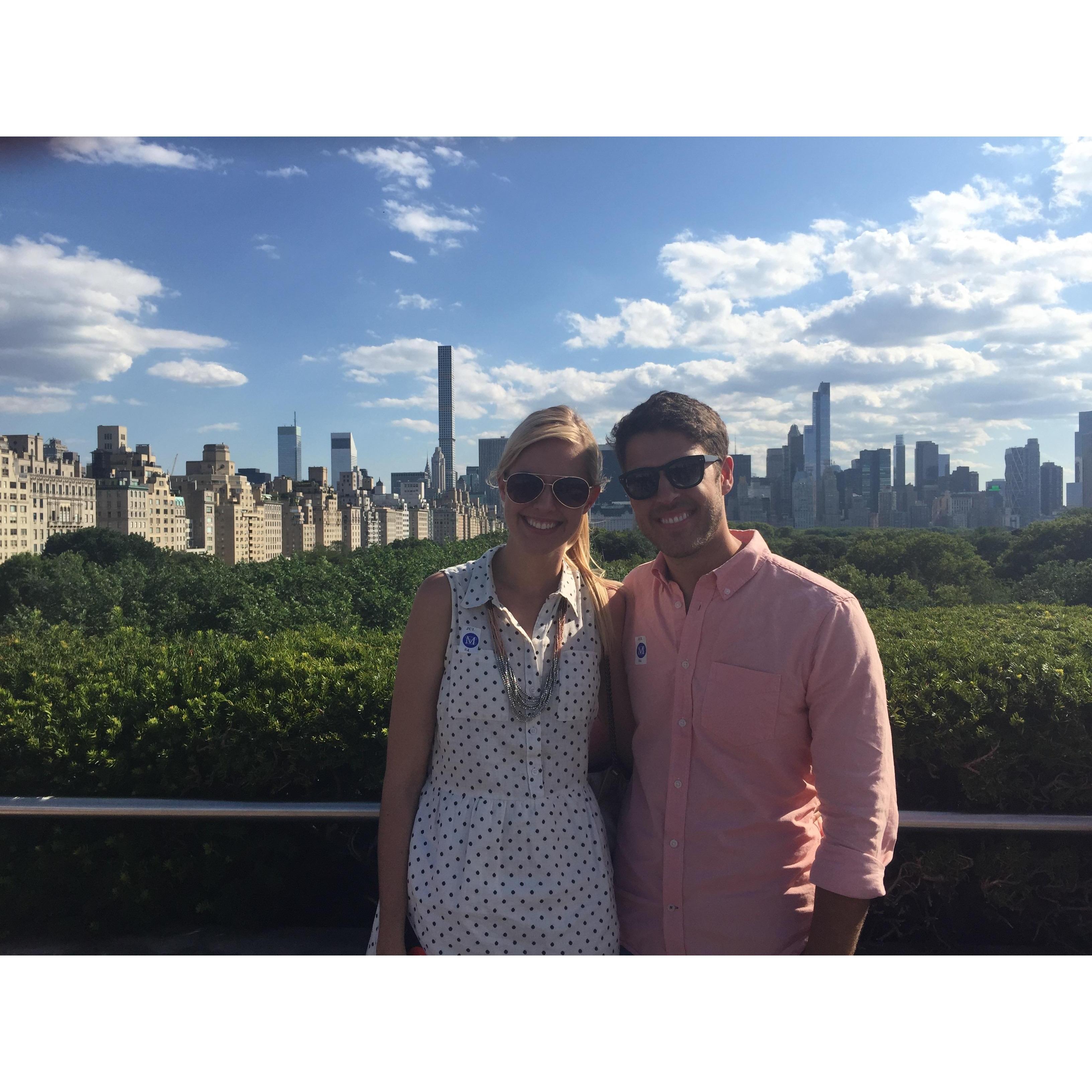 Summer 2015, Rooftop of the Met!