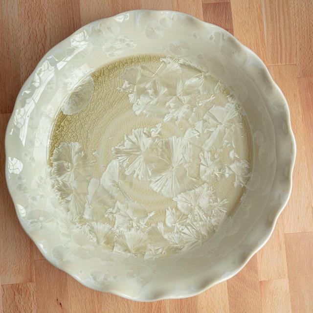 Mother of Pearl Deep Dish Pie Plate