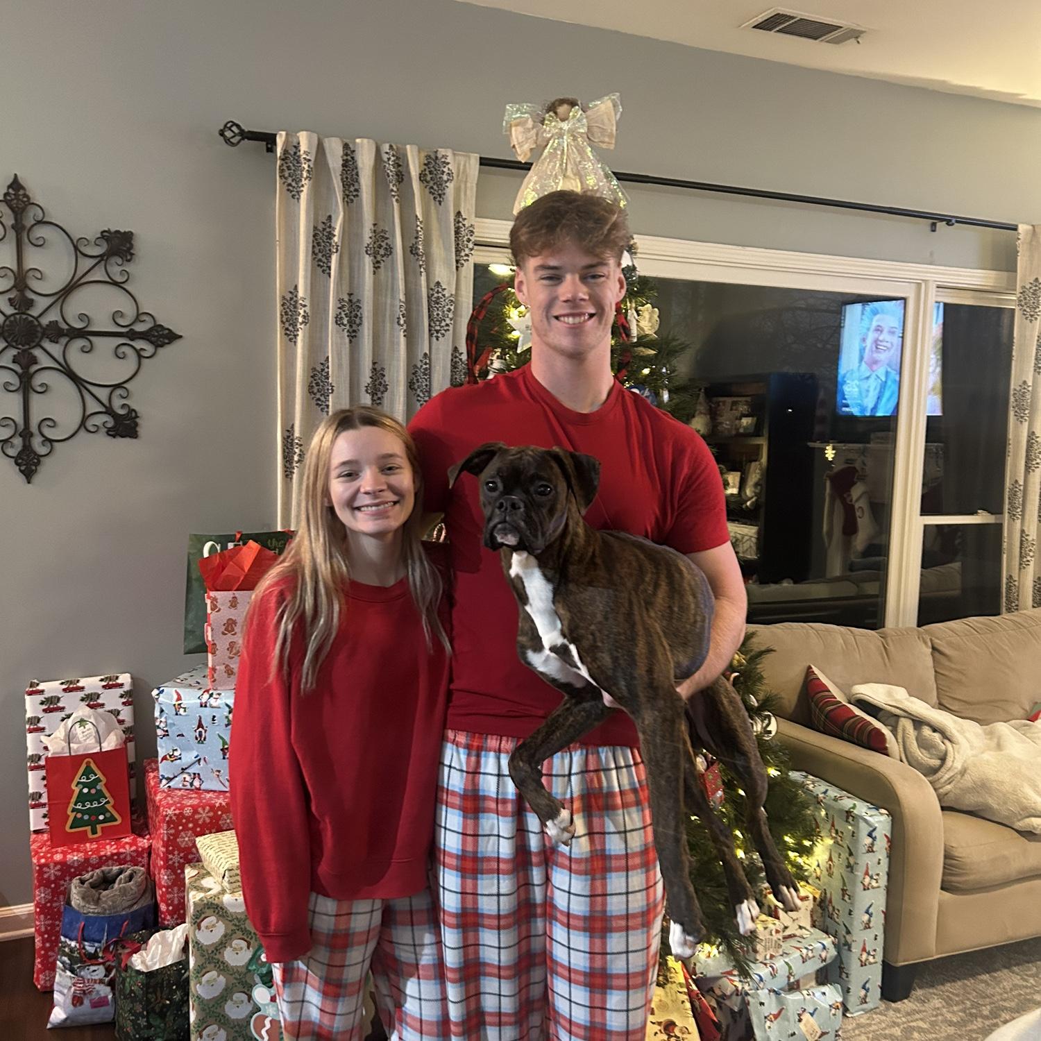 Christmas family photo