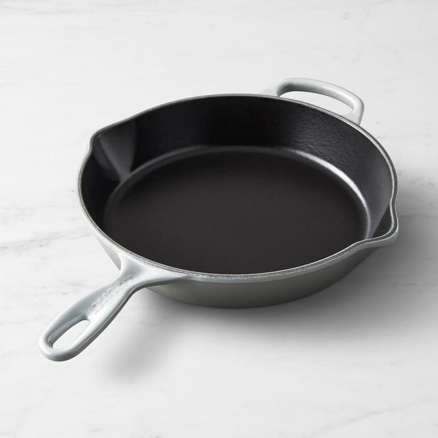 Le Creuset Signature Enameled Cast Iron Deep Skillet, 10", French Grey