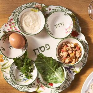 Eden Stoneware Seder Plate