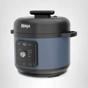Ninja HyperHeat 9-in-1 Electric Pressure Cooker | 6.5 Qt Multi Cooker with Sear/Sauté, Slow Cooker, Rice Cooker, Sous Vide | 1200W | Fast Cooking, PFAS-Free Pot | Blue Macaron | PC201