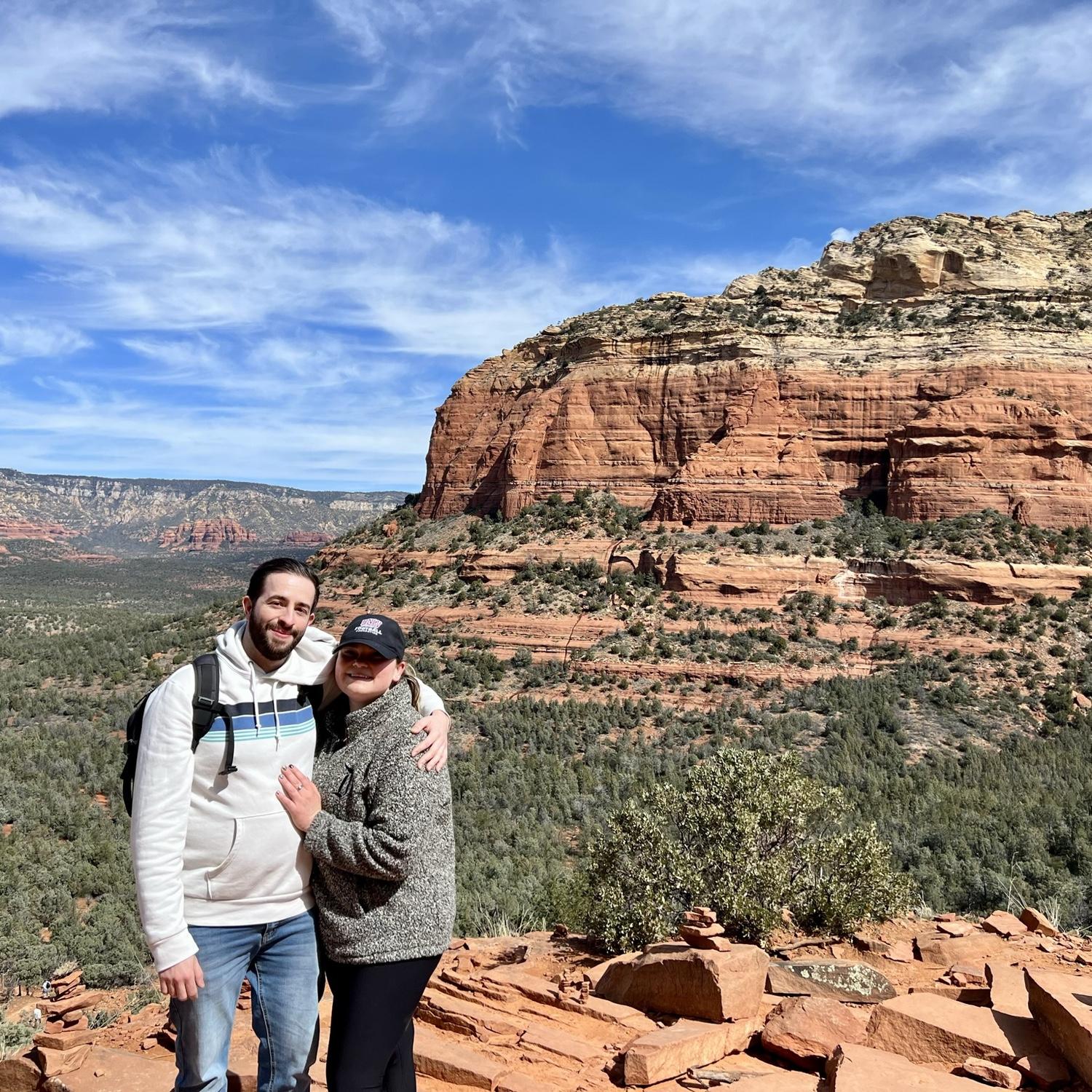 First road trip together. Sedona, AZ 🌄