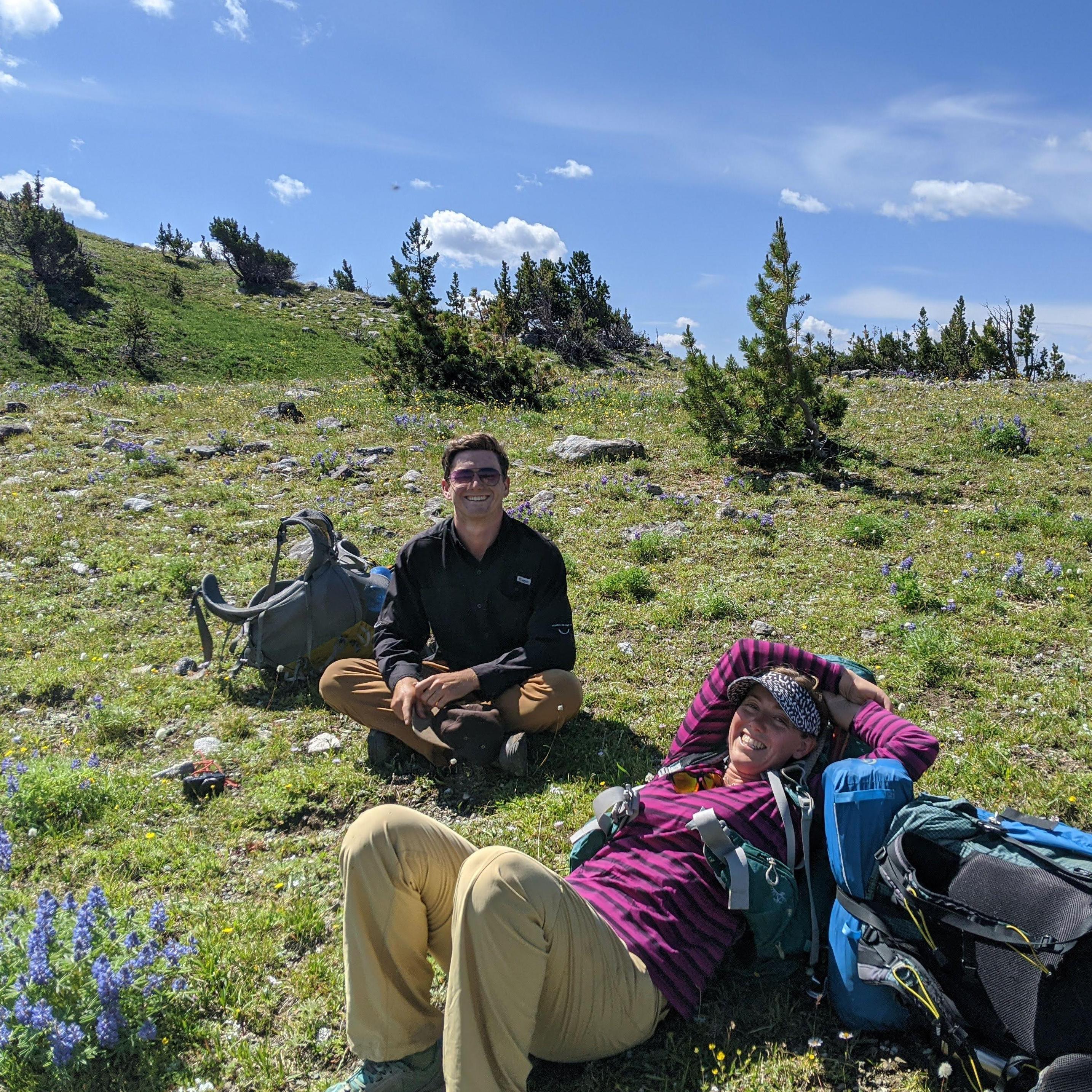 Backpacking in Montana