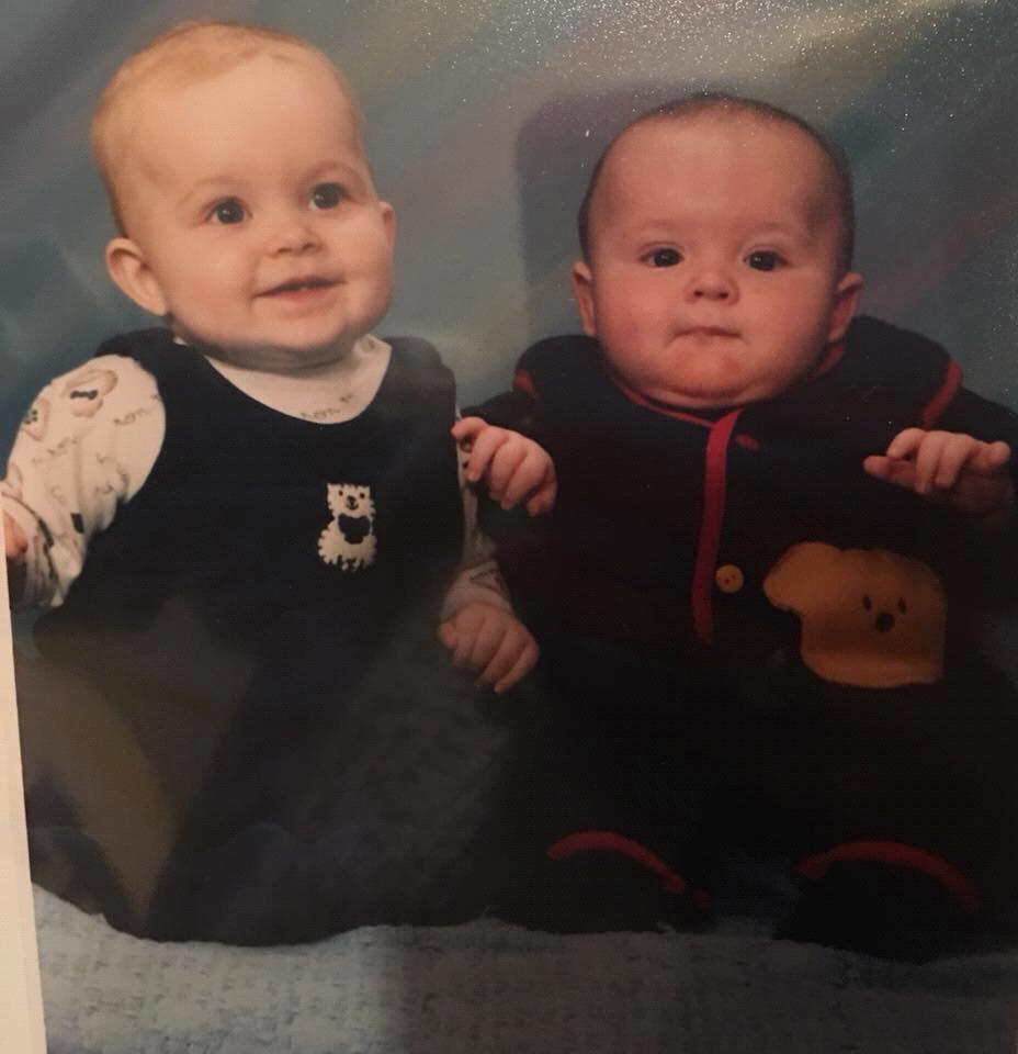 Matt (3 months) and Alyssa (7 months)