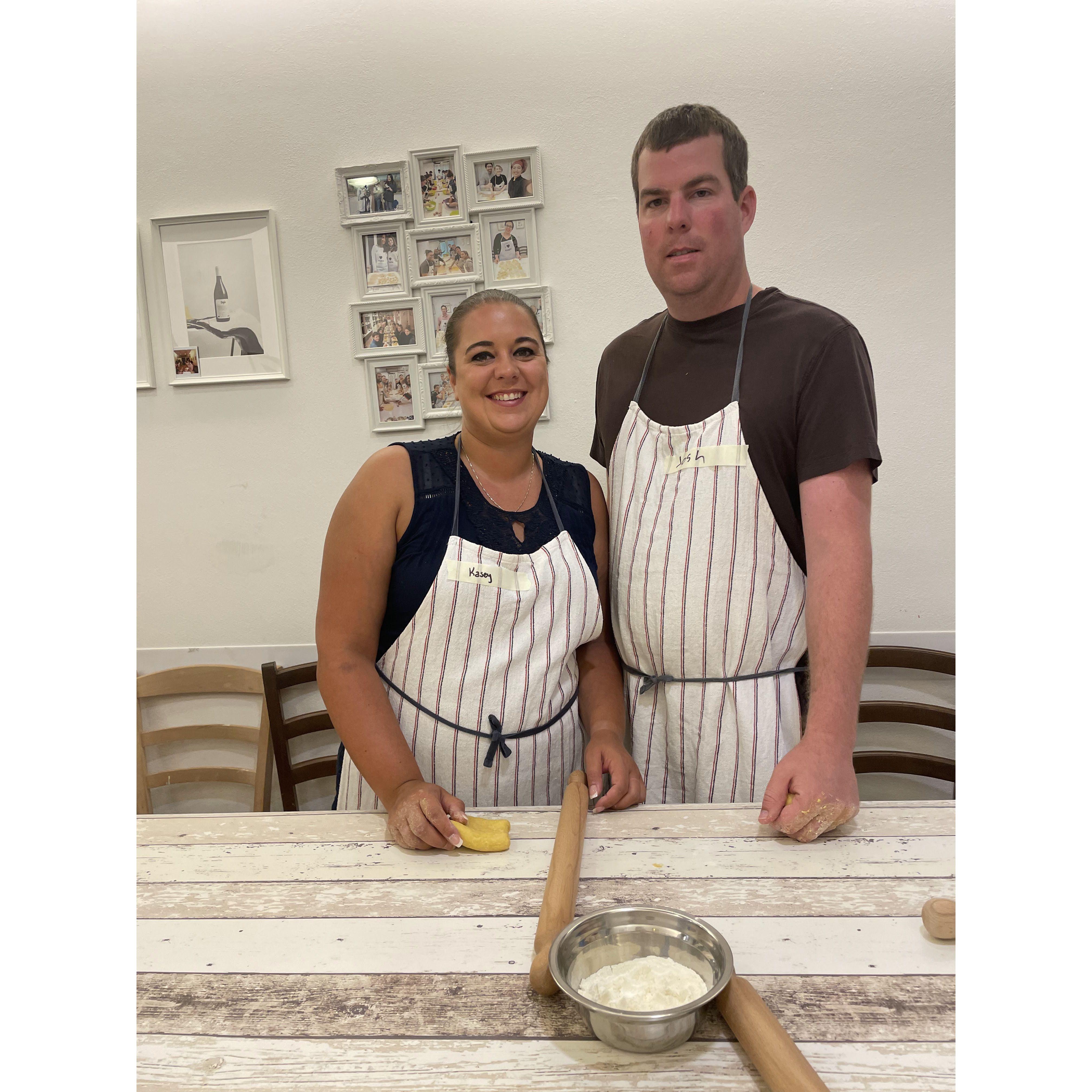 Pasta making class in Florence, Italy!