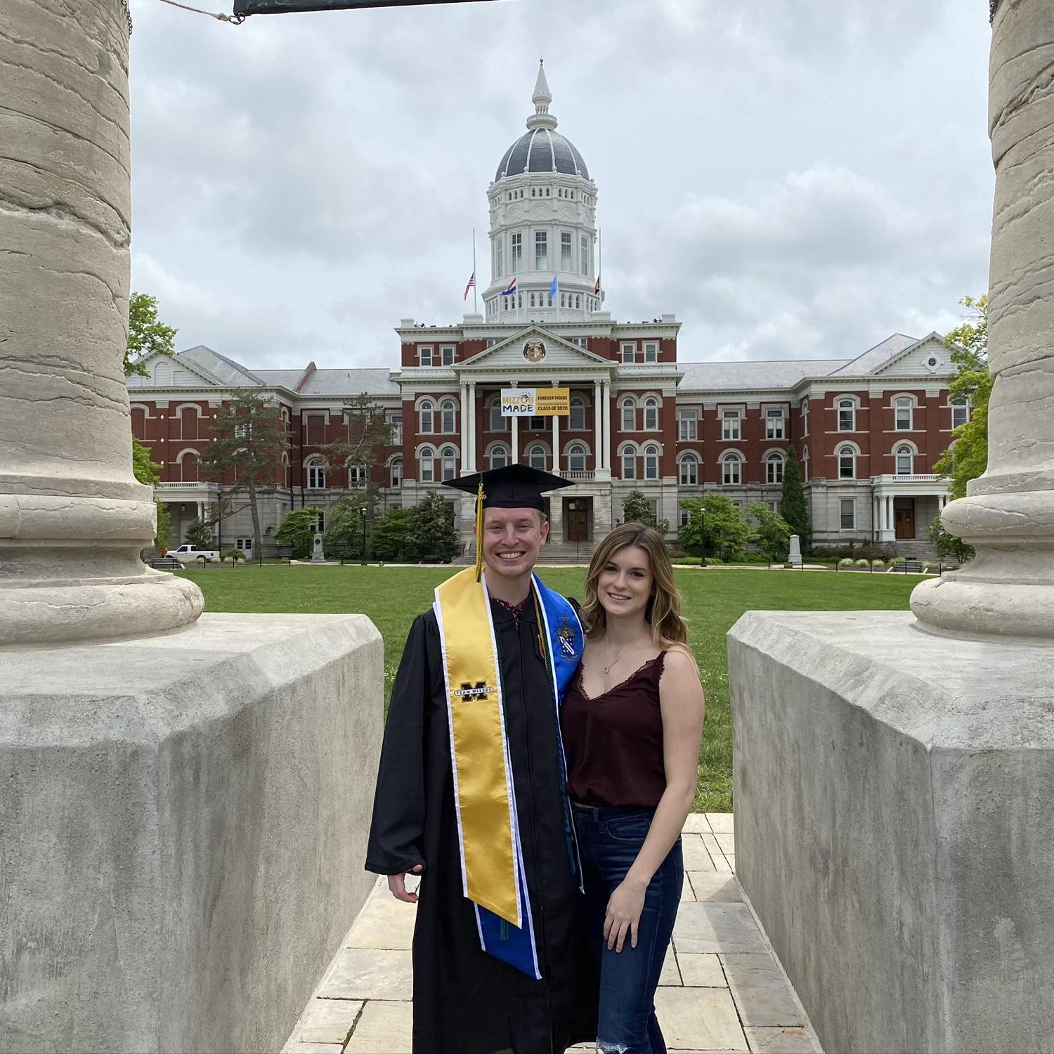Jacob graduated undergrad!