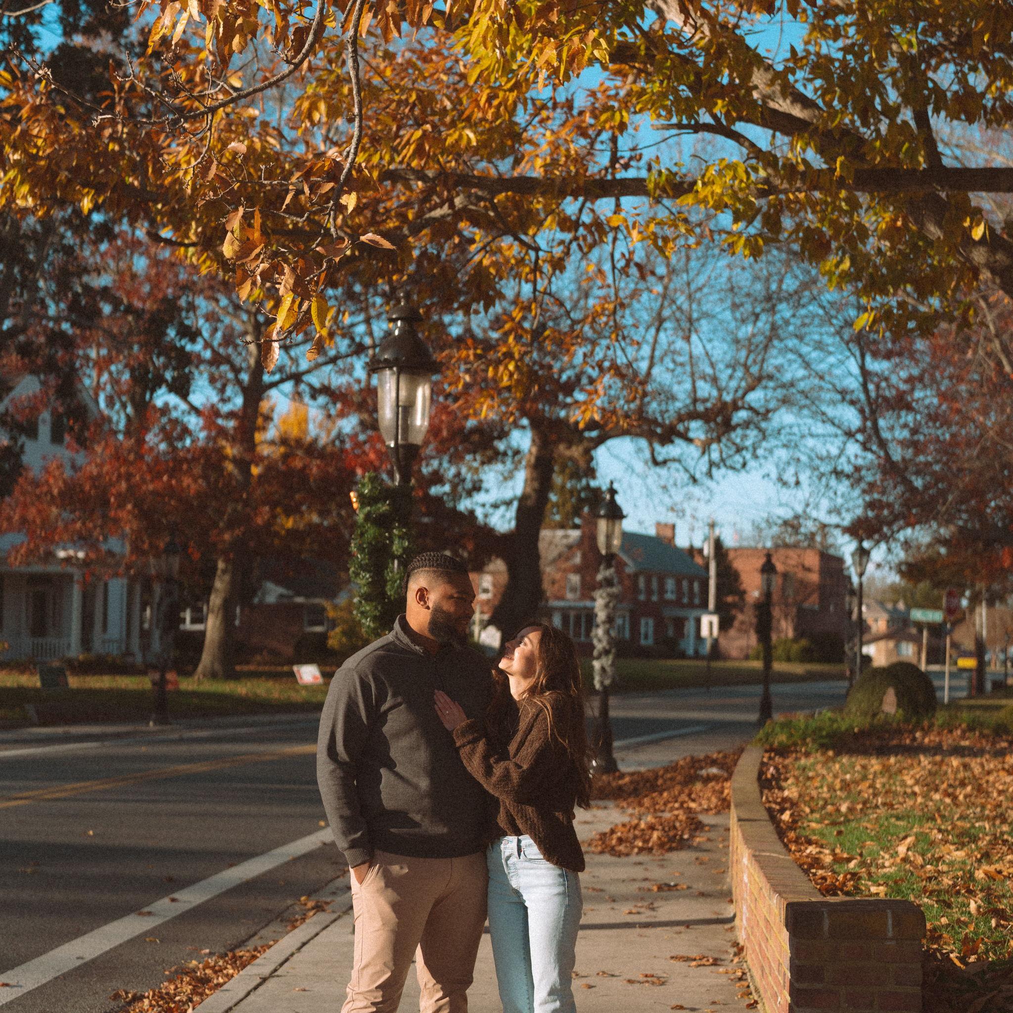 Engagement session in Berlin, MD