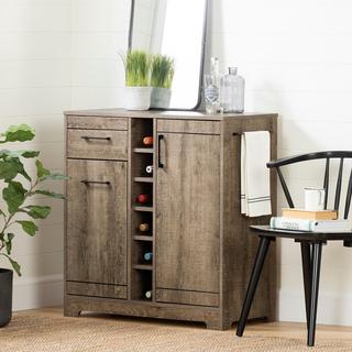 Vietti Bar Cabinet with Bottle & Glass Storage