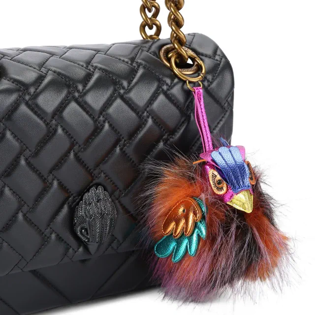 Kurt Geiger London Pompom Bird Bag Charm