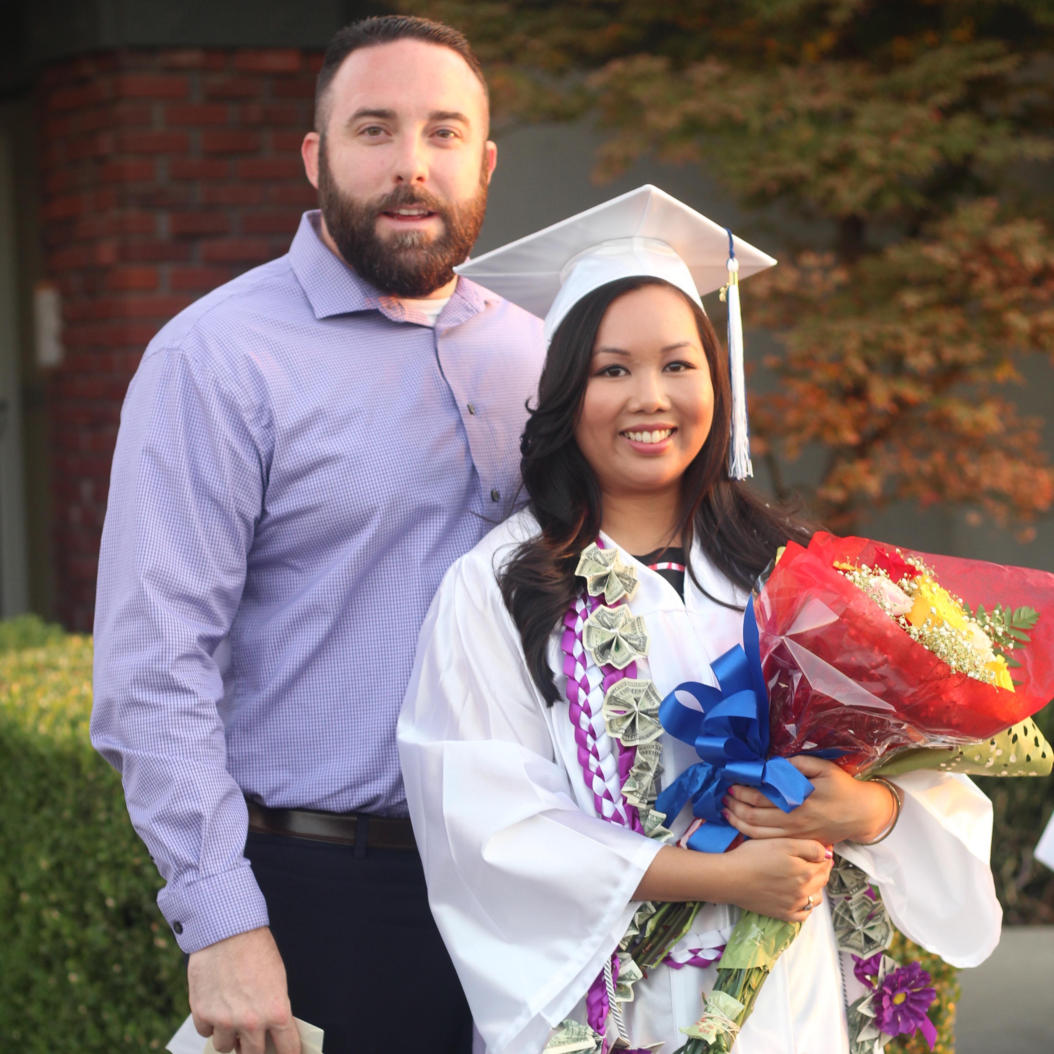 Michelle's graduation from OTA school. Aug 2016