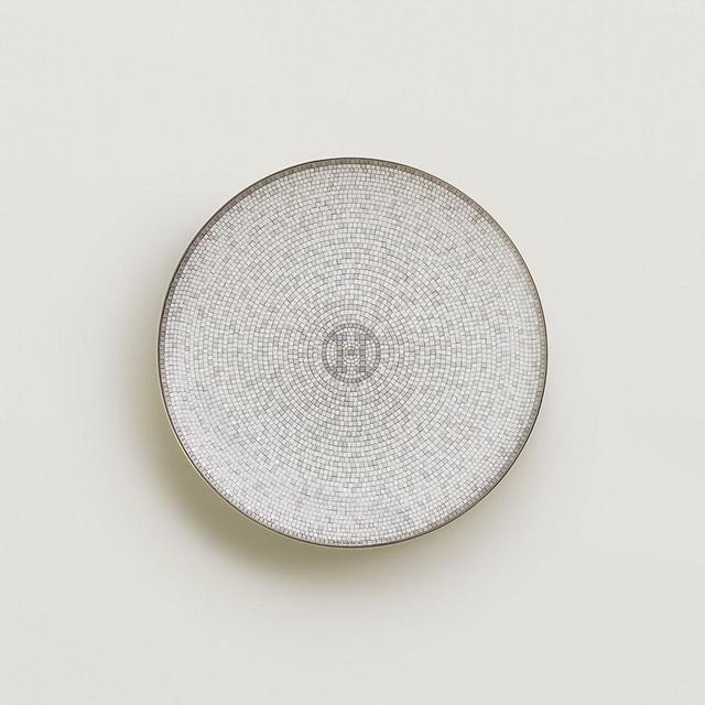 Mosaique au 24 platinum bread and butter plate ,  $140