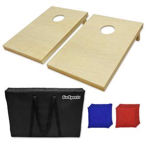 GoSports Solid Wood Premium Cornhole Set