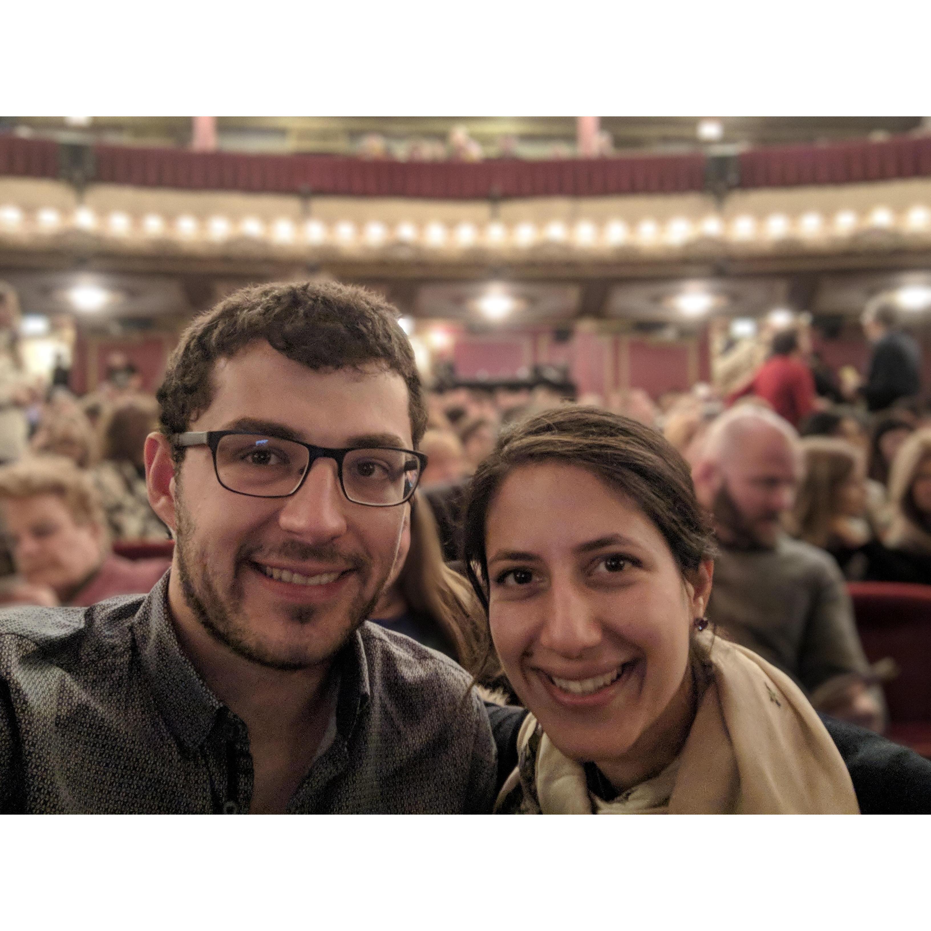 Spontaneous viewing of Hamilton!