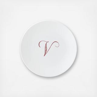 ID Merlot Script Accent Plate