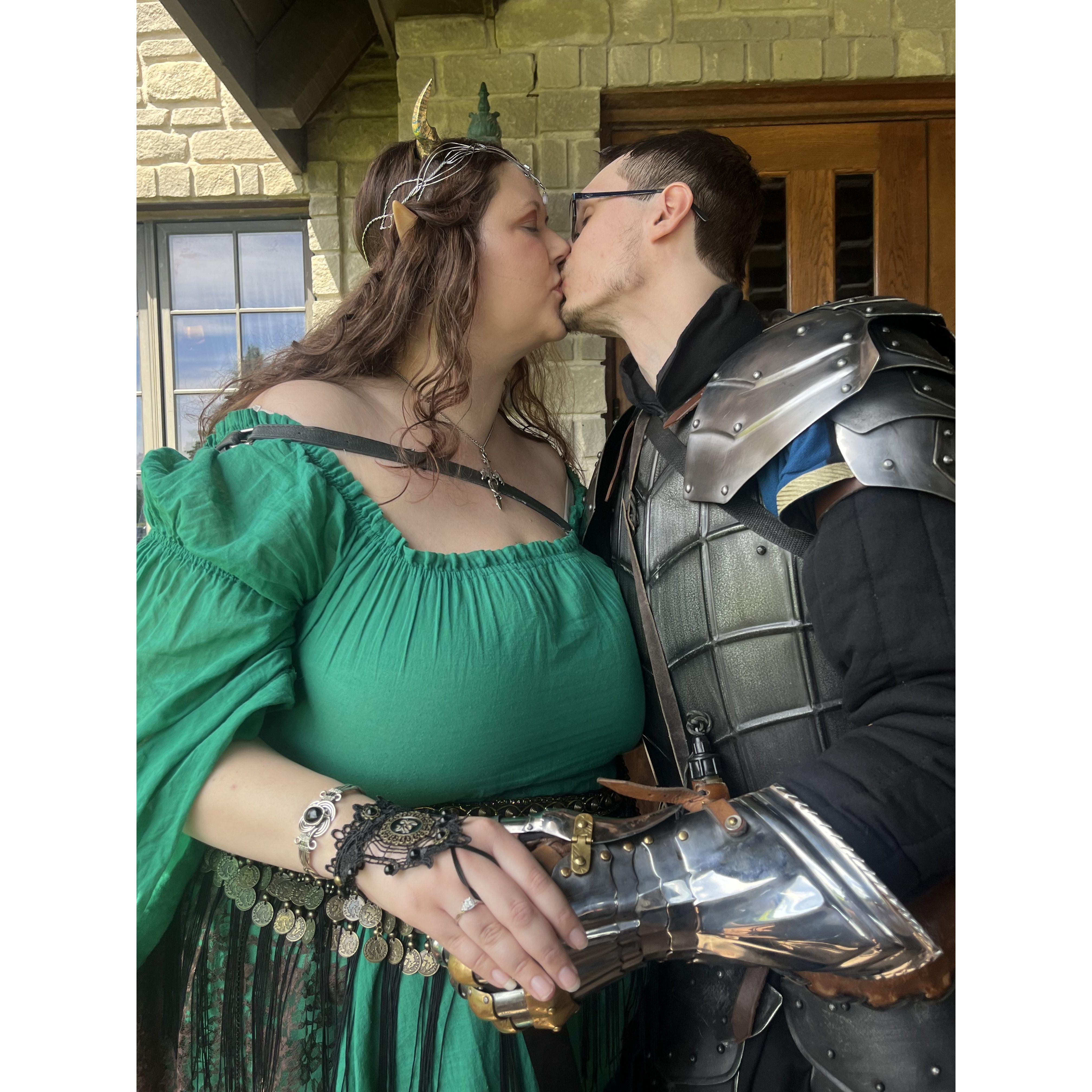She said yes!