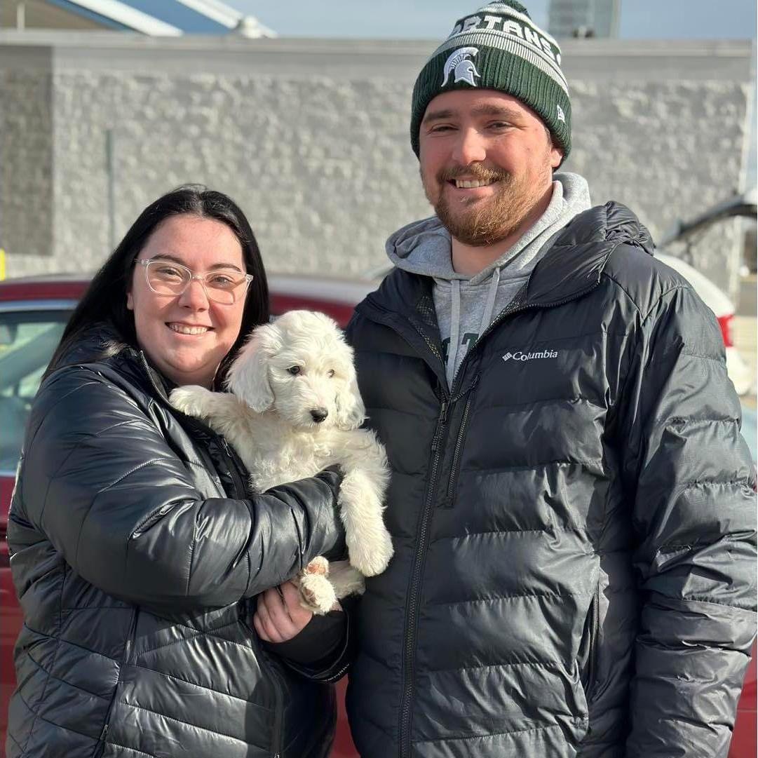 The day we brought home our second fur baby Murphy. Lovingly named after Murph in Interstellar, another one of our all-time fav films!