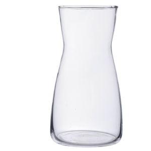 8 inch Clear Glass Flower Vases for Centerpiece Table Home Indoor Desk Decor,Ins Modern Boho Style Vase for Wedding Housewarming Gift