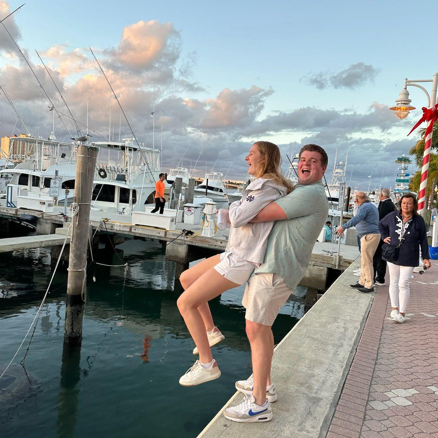 12/28/22: Syd's first trip to Sailfish in West Palm Beach (now her favorite restaurant)