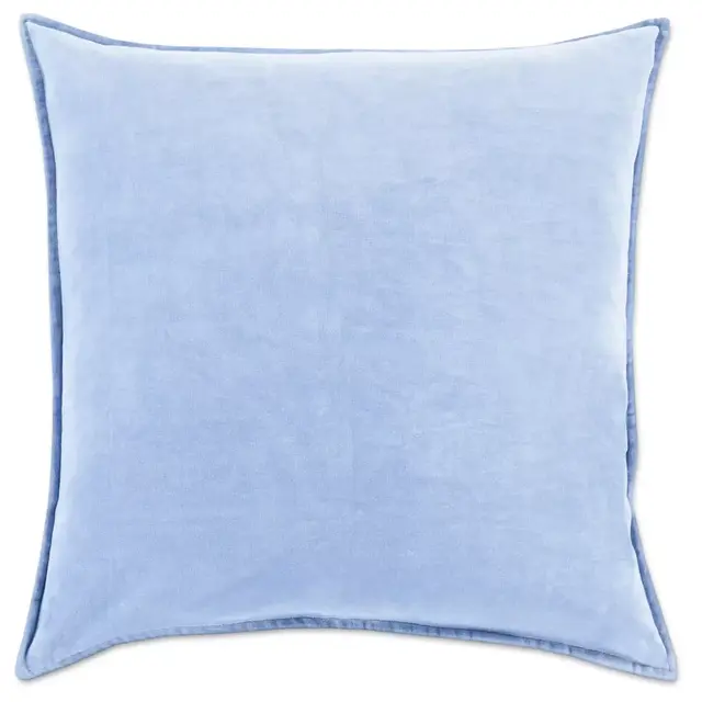 Surya Velizh 22-Inch Square Pillow in Ice Blue