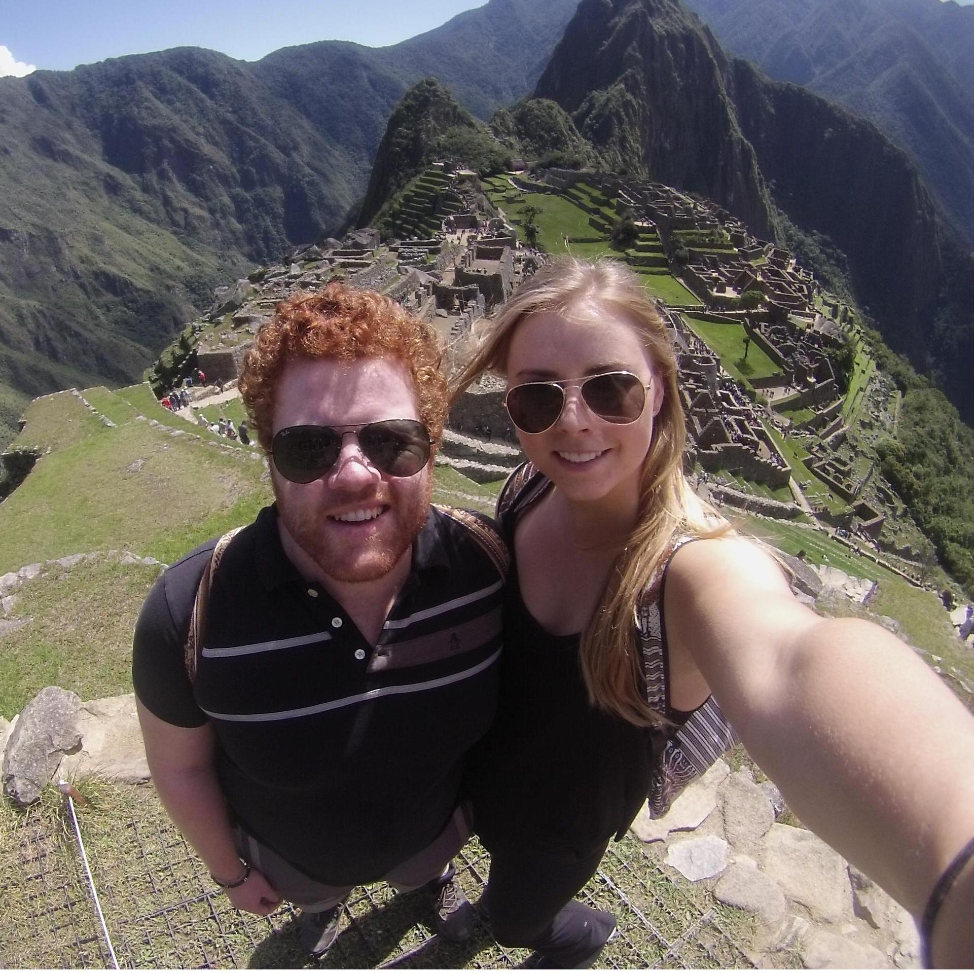 Our first trip together. We went to Peru to see Machu Picchu! (2015)