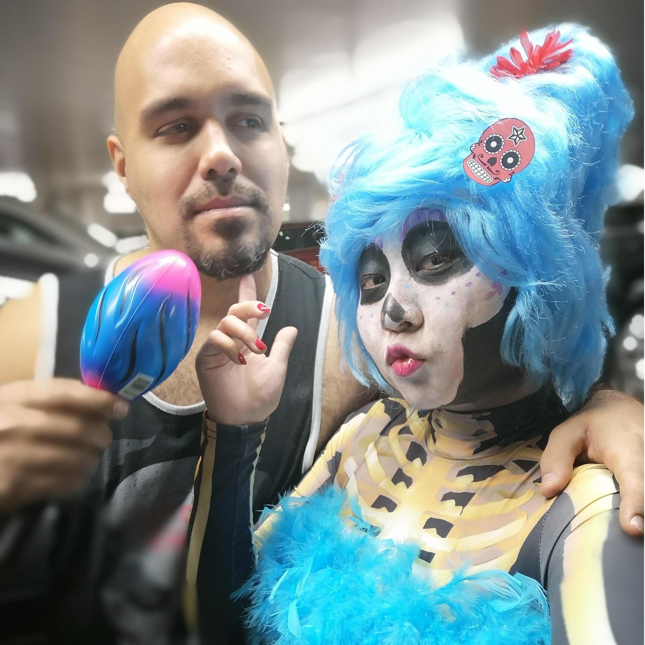 Emcee from Coco & Stone Cold Steve Austin - Halloween 2018