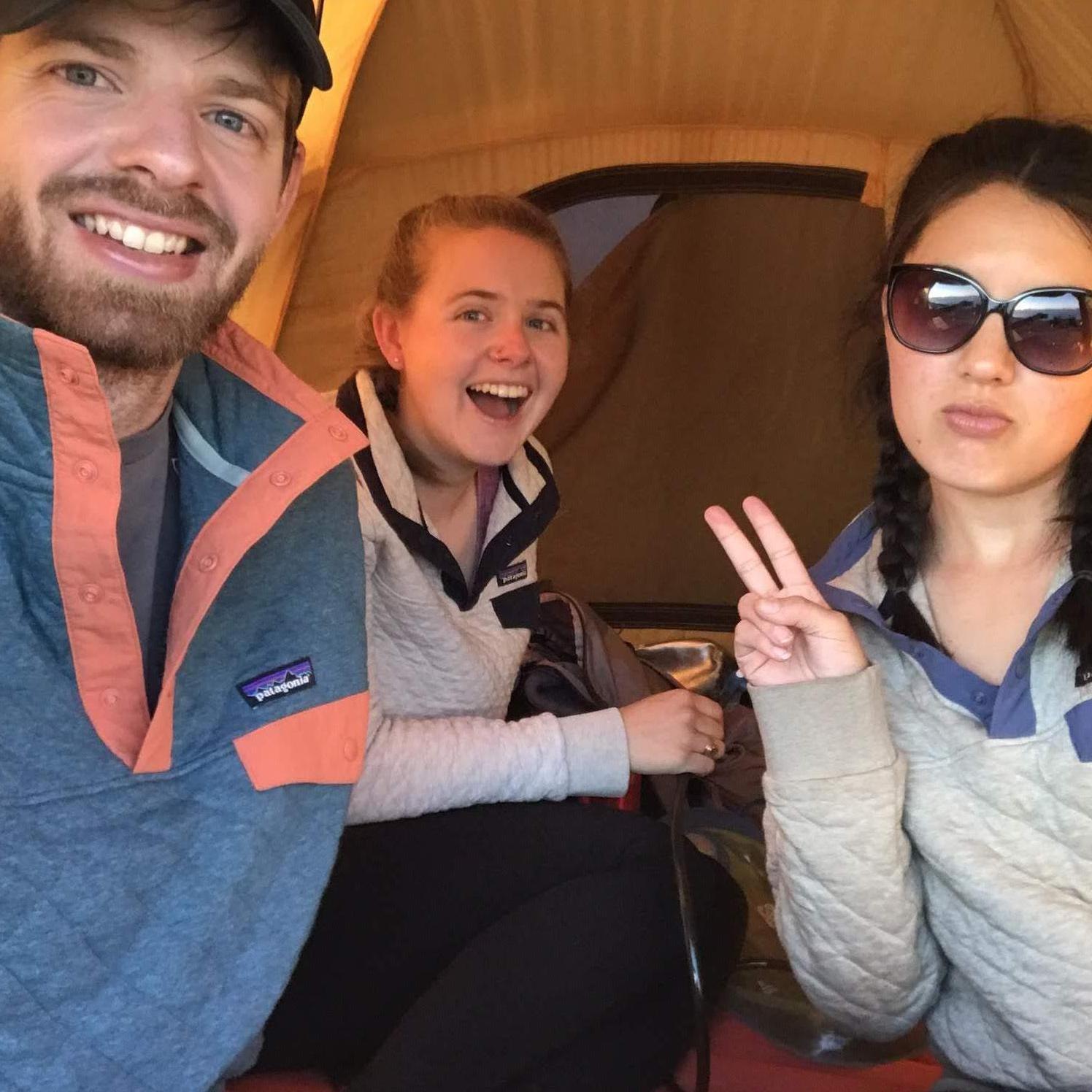 Kilimanjaro, Africa | After mornings spent hiking, we'd hang out in our tents for the afternoon while climbing Kili.