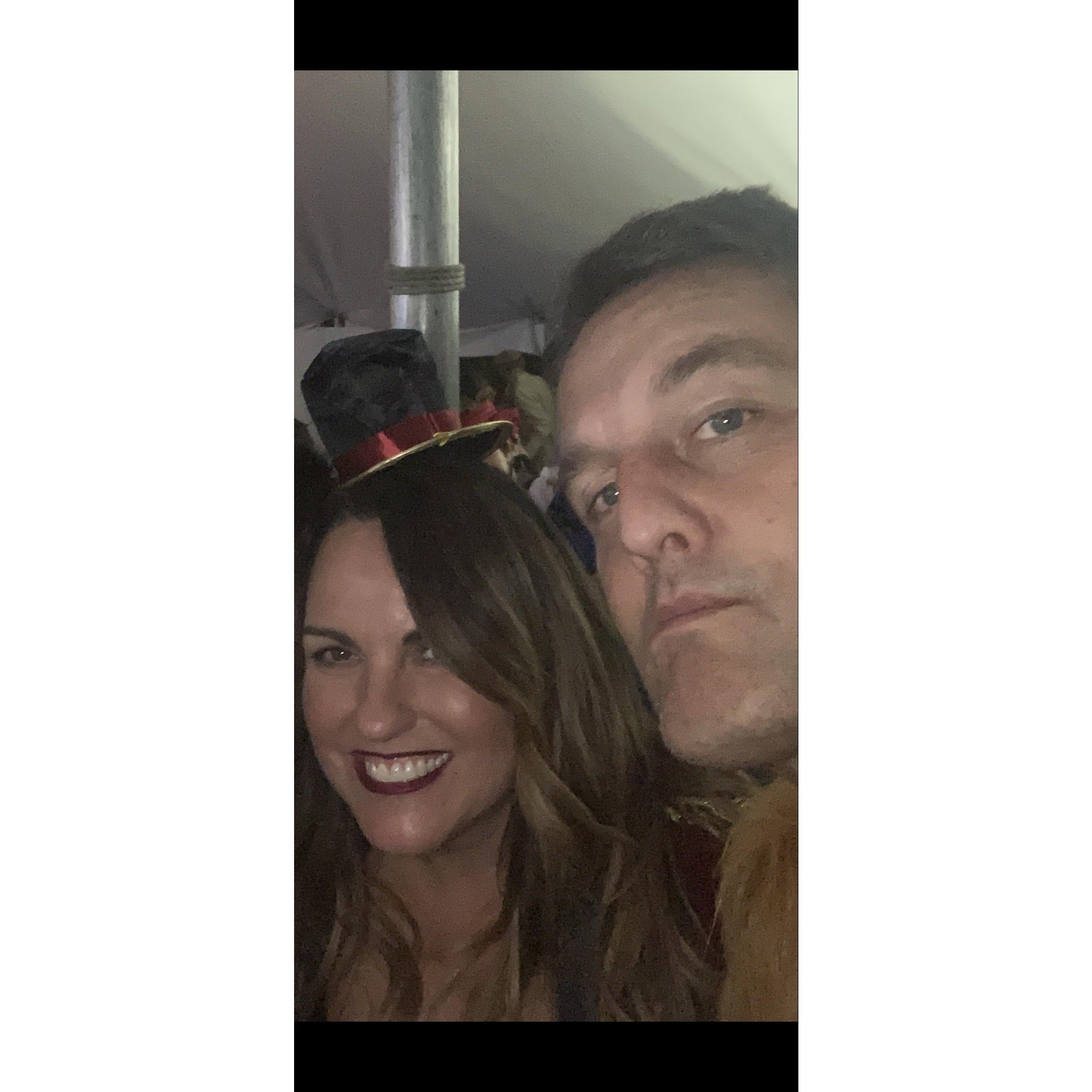 Our 2nd Halloween together at Wolfies...