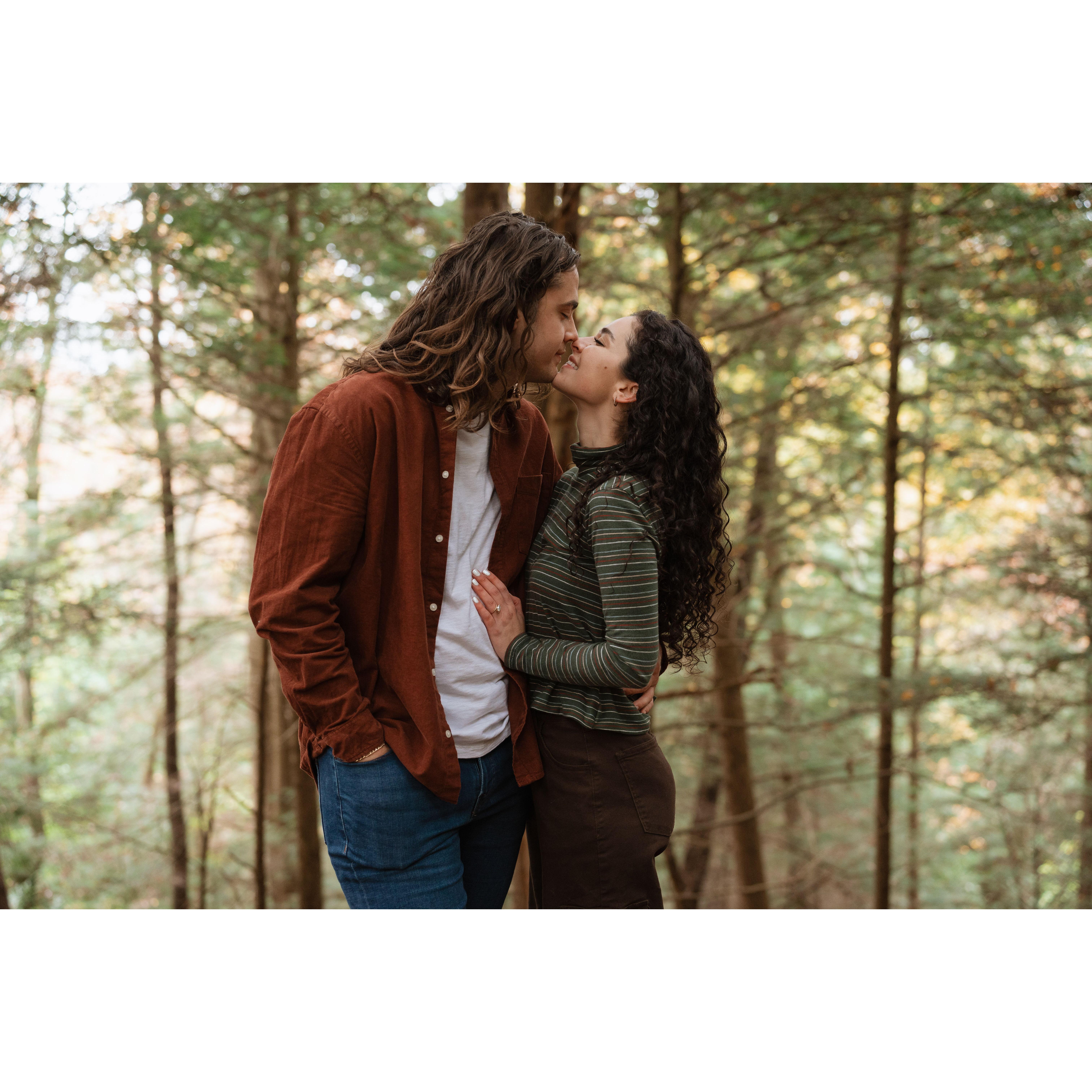 Engagement photos with Bailey Toot Photography