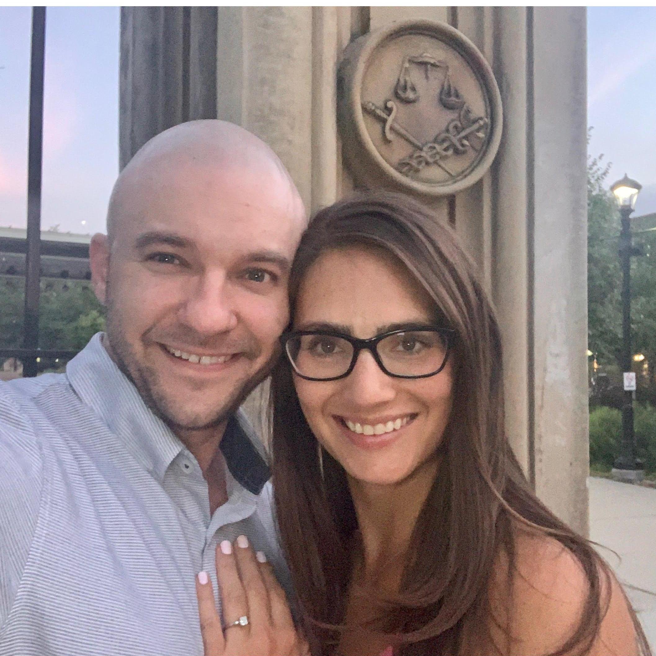 He asked...she said YES!