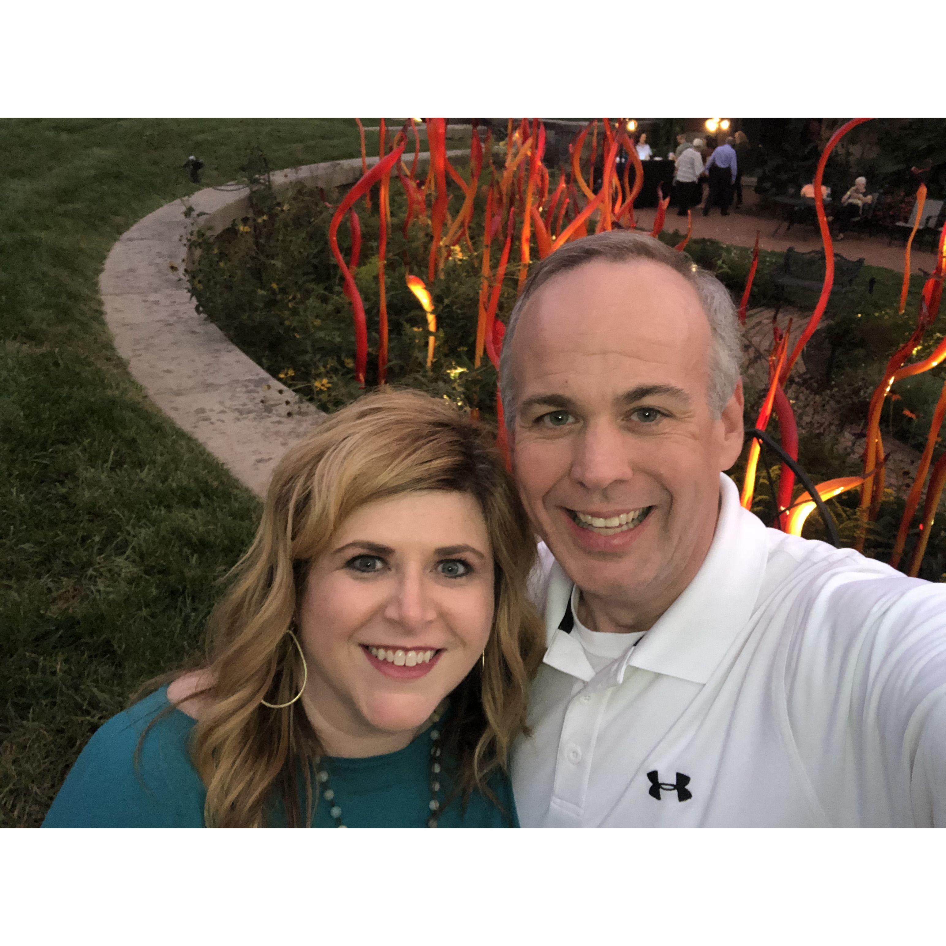 First trip to Biltmore to see a Dale Chihuly's exhibit