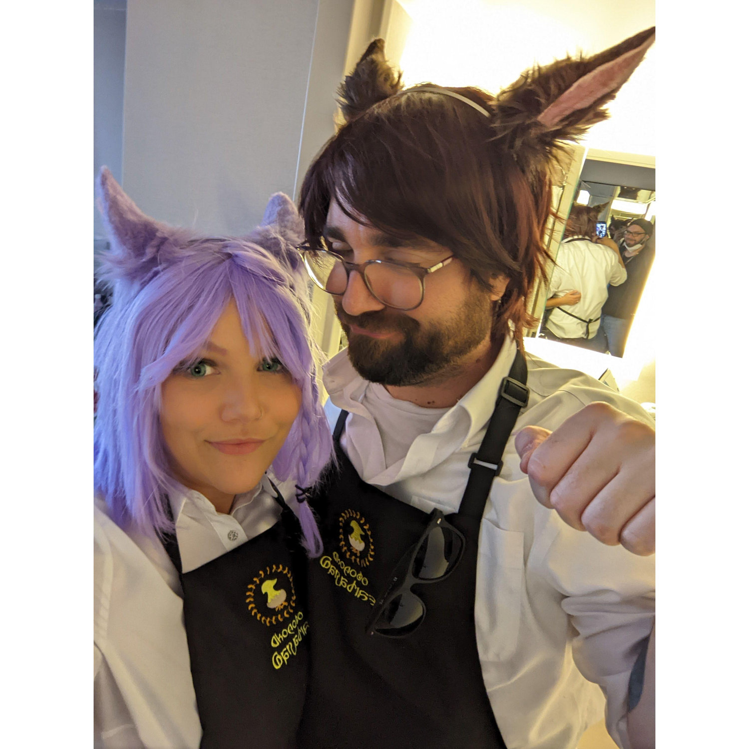 Forcing Taylor to be our FFXIV characters