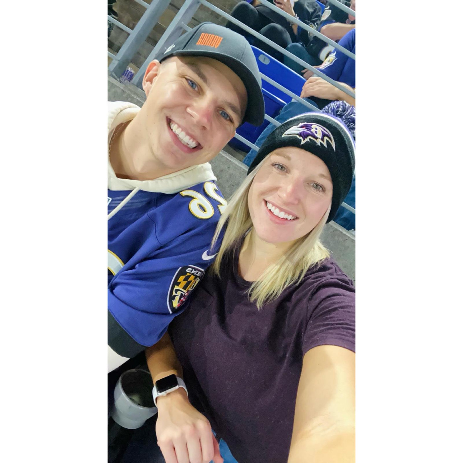 Our first date!