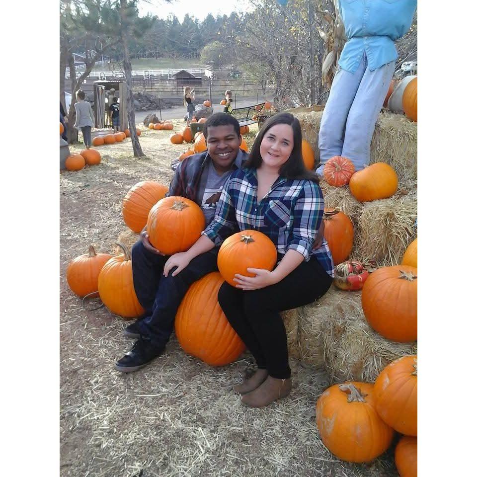 Fall date in the pumpkin patch in Flagstaff 10.30.2016