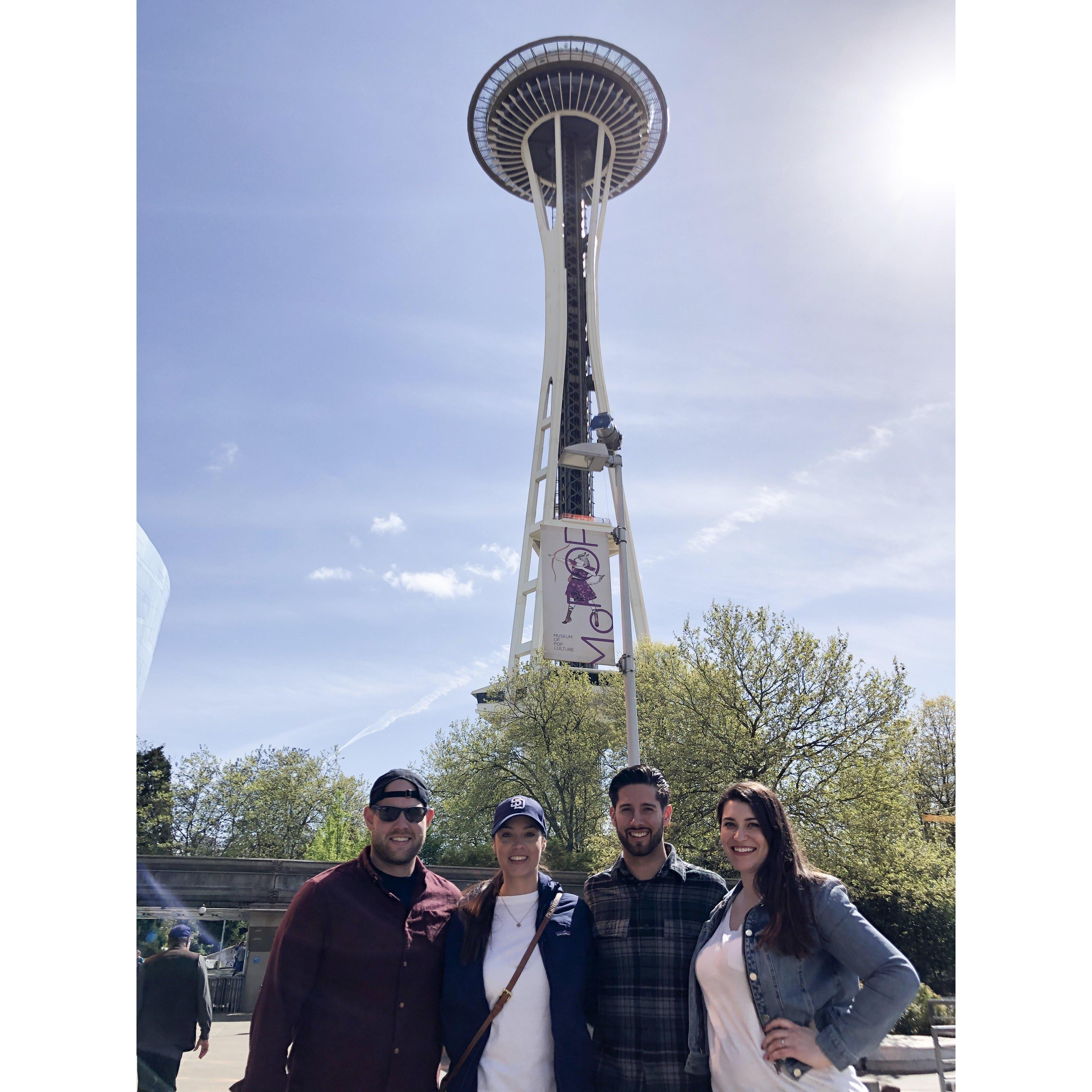 April 2019: Trip to Seattle to visit Garrett and Kelly
