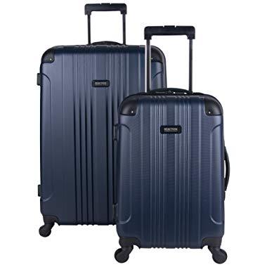 Kenneth Cole Reaction Out Of Bounds 2-Piece Lightweight Hardside 4-Wheel Spinner Luggage Set: 20" Carry-On & 28" Checked Suitcase
