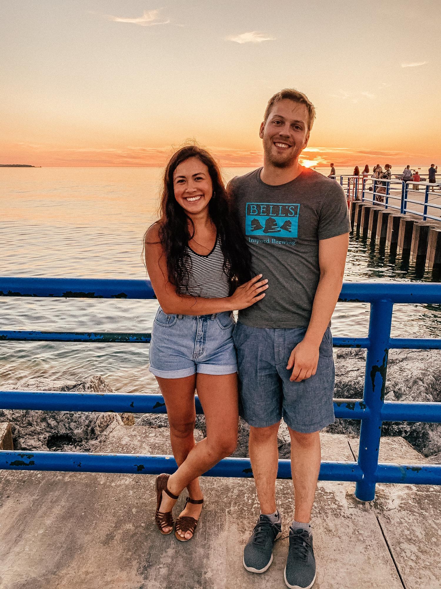 Charlevoix, July 2020. The same town that Daniel would propose to Noelle in October of 2023.