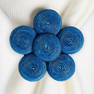 Soutache Blossom Napkin Ring, Set of 4