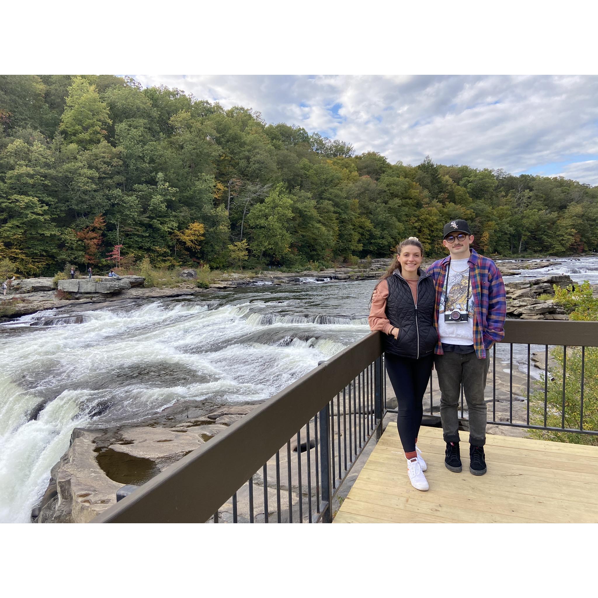 Chasing waterfalls at Ohiopyle State Park